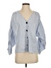 Zara Blue 3/4 Sleeve Blouse Size XS - photo 1