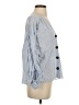 Zara Blue 3/4 Sleeve Blouse Size XS - photo 4