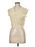 Shein 100% Acrylic Ivory Sweater Vest Size 6 - photo 1
