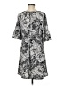 Ruby Rd. Paisley Gray Casual Dress Size M - photo 2