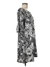 Ruby Rd. Paisley Gray Casual Dress Size M - photo 4