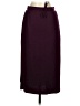 Unbranded Solid Burgundy Formal Skirt Size XS - photo 1