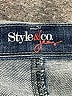 Style&Co Chevron-herringbone Blue Jeans Size 12 Short - photo 6
