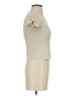 Love J Ivory Tan Short Sleeve Top Size S - photo 4