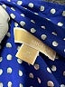 MICHAEL Michael Kors 100% Polyester Polka Dots Blue Long Sleeve Blouse Size M - photo 7