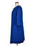 CeCe Solid Blue Casual Dress Size 14W - photo 5