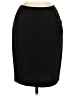 DKNY 100% Rayon Solid Black Formal Skirt Size 4 - photo 1