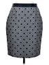 Ann Taylor Argyle Black Casual Skirt Size 4 - photo 1