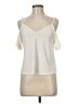 Bar III Ivory Sleeveless Blouse Size M - photo 1