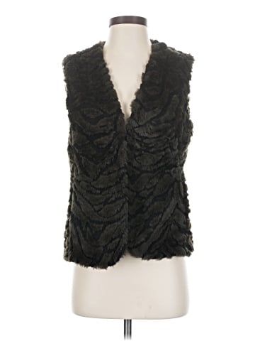 Dana Buchman Faux Fur Vest (view 1)