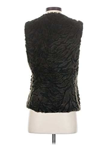 Dana Buchman Faux Fur Vest (view 2)