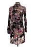 Maeve 100% Rayon Floral Black Casual Dress Size XS - photo 2