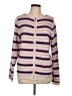 Talbots Stripes Pink Jacket Size L - photo 1