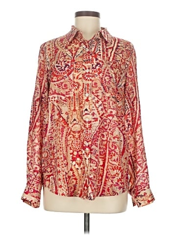 Jones New York Sport Long Sleeve Blouse (view 1)