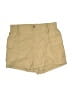 Shein 100% Polyester Solid Tan Khaki Shorts Size 4 - photo 1