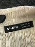 Shein 100% Polyester Ivory Turtleneck Sweater Size 2 - photo 7