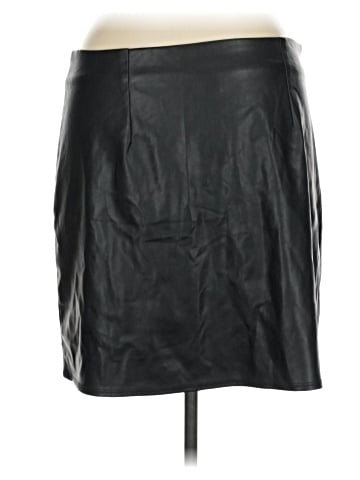 Old Navy Faux Leather Skirt (view 2)