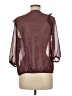 Pins and Needles 100% Polyester Brown 3/4 Sleeve Blouse Size M - photo 2