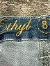 Ethyl Chevron-herringbone Blue Jeans Size 8 - photo 7