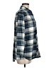Gap 100% Cotton Plaid Blue Long Sleeve Button-Down Shirt Size M - photo 4