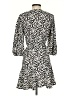 Stradivarius Print Ivory Casual Dress Size S - photo 2