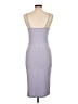 Unbranded Solid Gray Cocktail Dress Size L - photo 2