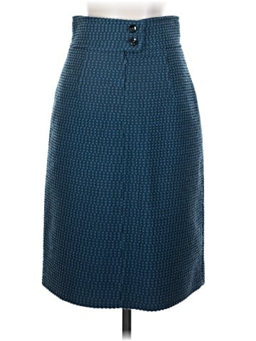 RED Valentino Textured Midi Skirt (view 2)