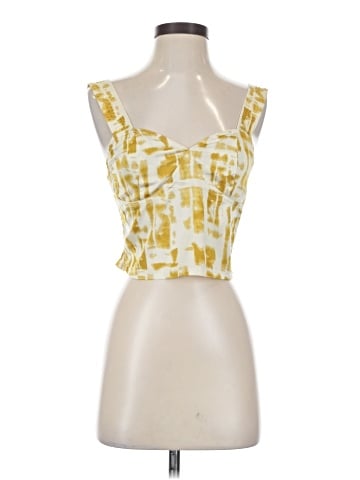 Rose + Olive Sleeveless Blouse (view 1)