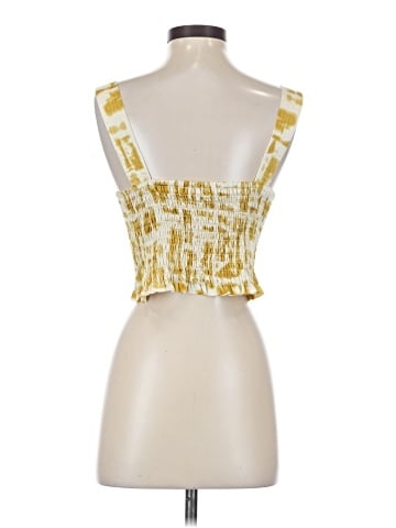 Rose + Olive Sleeveless Blouse (view 2)