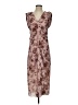 Steve Madden 100% Polyester Paisley Brown Cocktail Dress Size S - photo 1