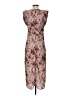 Steve Madden 100% Polyester Paisley Brown Cocktail Dress Size S - photo 2
