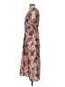 Steve Madden 100% Polyester Paisley Brown Cocktail Dress Size S - photo 5