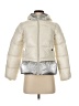 MICHAEL Michael Kors 100% Polyester Metallic Silver Snow Jacket Size 14 - photo 1