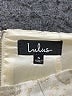 Lulus Metallic Ivory Formal Skirt Size S - photo 4