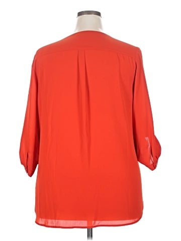 Roz & Ali 3/4 Sleeve Blouse (view 2)