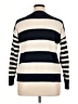Zenana 100% Acrylic Stripes Blue Pullover Sweater Size XL - photo 2