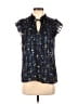 Tamara H. 100% Polyester Blue Sleeveless Blouse Size XS - photo 1