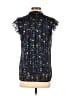 Tamara H. 100% Polyester Blue Sleeveless Blouse Size XS - photo 2