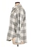 Gap 100% Cotton Checkered-gingham Gray Long Sleeve Button-Down Shirt Size XL - photo 5