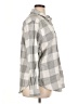 Gap 100% Cotton Checkered-gingham Gray Long Sleeve Button-Down Shirt Size XL - photo 4