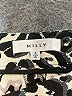 Milly Animal Print Black Active Pants Size 4 - photo 4