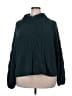 Seven7 100% Polyester Teal Turtleneck Sweater Size XXL - photo 1