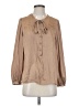 J.Crew 100% Polyester Tan 3/4 Sleeve Blouse Size S - photo 1