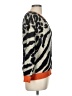 Unbranded Animal Print Orange Black Pullover Sweater Size M (estimated) - photo 4