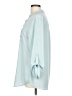 Messic 100% Polyester Teal 3/4 Sleeve Blouse Size L - photo 5