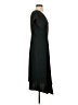 Mango 100% Polyester Solid Black Cocktail Dress Size 4 - photo 4