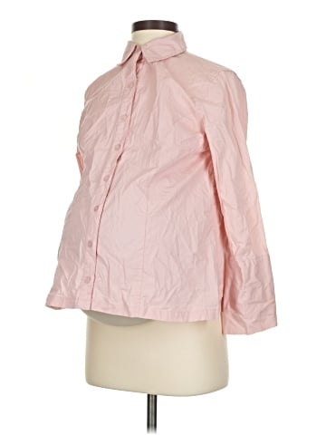 Liz Lange Maternity for Target 3/4 Sleeve Button-Down Shirt (view 1)