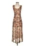 Louna Animal Print Brown Casual Dress Size S - photo 1