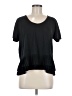 J.Crew 100% Polyester Black Short Sleeve T-Shirt Size M - photo 1