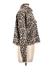 ee:some 100% Cotton Animal Print Gold Brown Jacket Size L - photo 4